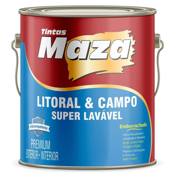 Tinta Acrílico Litoral E Campo Branco 3,6l - Maza | Leroy Merlin