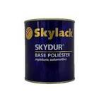 Tinta Base Poliéster Prata Global Metalica 900ml Skylack