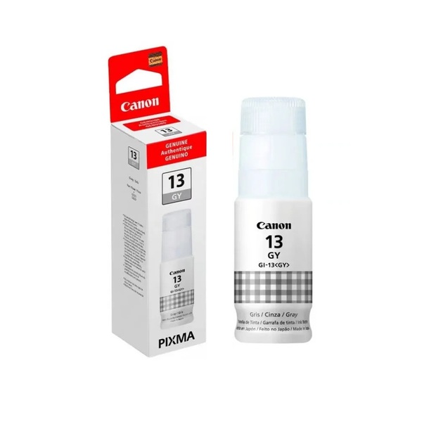 Tinta Canon Gi-13 Gi13 Cinza Gy Original Para Impressora Mega