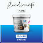 Tinta Cimento Queimado Perolizado 3,2kg Areia