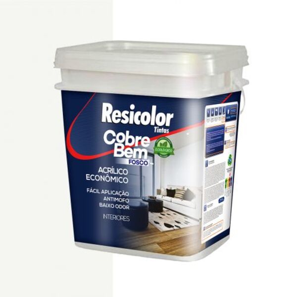 Tinta Cobre Bem Balde - Branco - Resicolor
