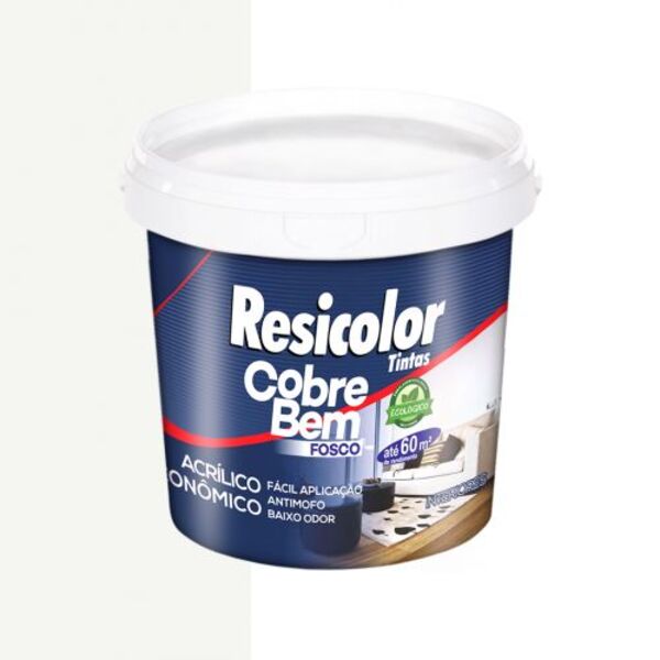 Tinta Cobre Bem Galao - Branco - Resicolor