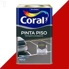 Tinta Coral Pinta Piso 18l Vermelho Seguranca