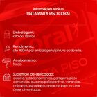Tinta Coral Pinta Piso 18l Vermelho Seguranca