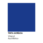 Tinta Emborrachada Acetinada Azuis - Azul Glacial - 3 6 Lts