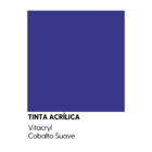 Tinta Emborrachada Acetinada Azuis - Cobalto Suave - 3 6 Lts