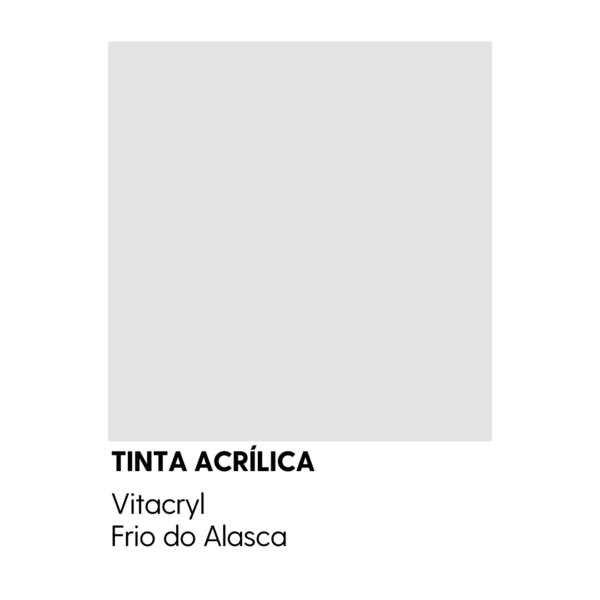 Tinta Emborrachada Acetinada Cinzas - Frio Do Alasca - 3 6 Lts
