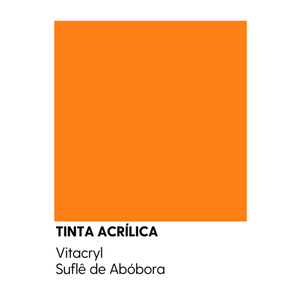 Tinta Emborrachada Acetinada Laranjas - Suflê De Abóbora - 3