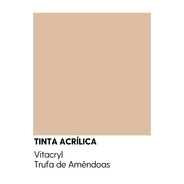 Tinta Emborrachada Acetinada Marrons - Trufa De Amêndoas - 3