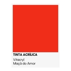 Tinta Emborrachada Acetinada Vermelhos - Rubi Natural - 3 6 L
