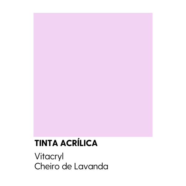 Tinta Emborrachada Acetinada Violetas - Cheiro De Lavanda - 3