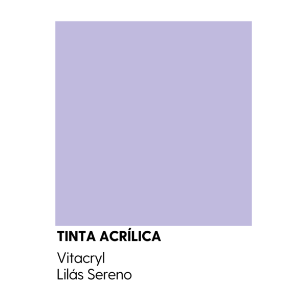Tinta Emborrachada Acetinada Violetas - Lilás Sereno - 3 6 Lts