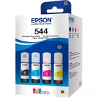 Tinta Epson 544 L3150 L3110 L3250 L3210 Kit 4 Garrafas