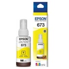 Tinta Epson Original 673 T673 T673120 Amarelo L800 L810 L1800