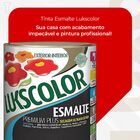 Tinta Esmalte Acetinado Base Água Branco 900ml Lukscolor 1/4
