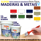 Tinta Esmalte Base Água Ferro Madeira Metal 3,6l Cores - Amar
