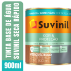 Tinta Esmalte Base Água Seca Rápido 900ml Suvinil Cores Brilh