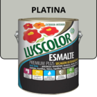 Tinta Esmalte Brilhante Base Água 3.600l Lukscolor Cores Plat