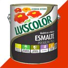 Tinta Esmalte Lukscolor Alto Brilho 3600ml Laranja