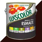 Tinta Esmalte Lukscolor Alto Brilho 3600ml Marrom Claro