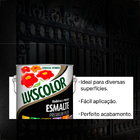 Tinta Esmalte Lukscolor Alto Brilho 3600ml Marrom Claro