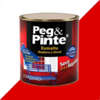 Tinta Esmalte Peg Pinte 900ml Vermelho