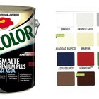 Tinta Esmalte Sintético Base Água 3,6l Lukscolor Cores Galão