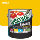 Tinta Esmalte Sintético Base Água 3,6l Lukscolor Cores Galão