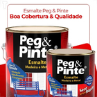 Tinta Esmalte Sintetico Eucatex 3600ml Aluminio Brilhante Peg