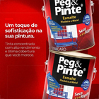 Tinta Esmalte Sintetico Eucatex 3600ml Branco Brilhante Peg P