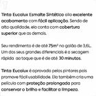 Tinta Esmalte Sintetico Eucatex 3600ml Branco Fosco Eucalux