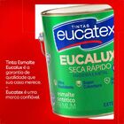 Tinta Esmalte Sintetico Eucatex 3600ml Branco Fosco Eucalux