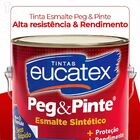 Tinta Esmalte Sintetico Eucatex 3600ml Cinza Medio Brilhante