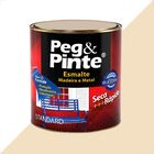 Tinta Esmalte Sintetico Eucatex 900ml Areia Brilhante Peg Pin