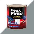 Tinta Esmalte Sintetico Eucatex 900ml Cinza Medio Brilhante P