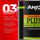 Tinta Esmalte Sintetico Plus Automotivo Anjo 3600l Preto Fosco