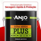 Tinta Esmalte Sintetico Plus Automotivo Anjo 3600l Preto Fosco