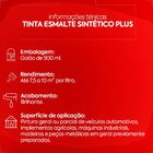 Tinta Esmalte Sintetico Plus Automotivo Anjo 900ml Branco Gea