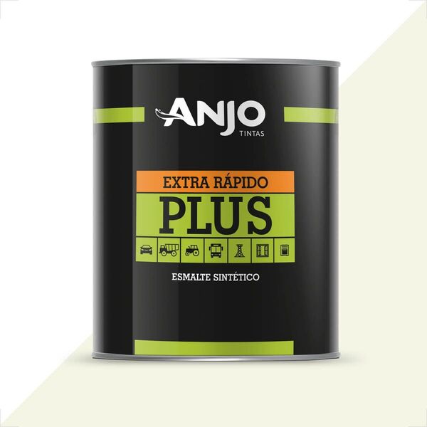 Tinta Esmalte Sintetico Plus Automotivo Anjo 900ml Branco Sup