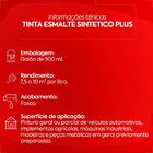Tinta Esmalte Sintetico Plus Automotivo Anjo 900ml Preto Fosco