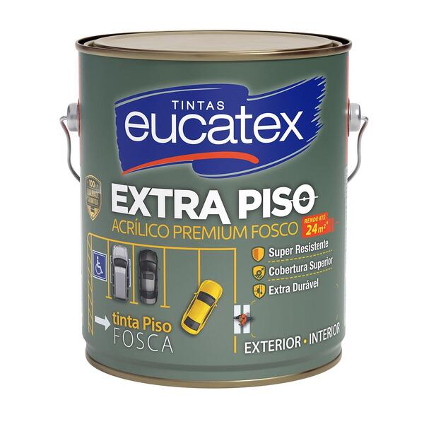 Tinta Eucatex Extra Piso Premium 3,6 Litros Azul
