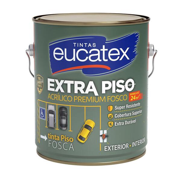 Tinta Eucatex Extra Piso Premium 3,6 Litros Marrom