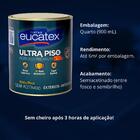 Tinta Eucatex Ultra Piso Premium 0,9 Litros Vermelho Segurança
