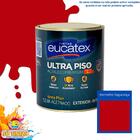 Tinta Eucatex Ultra Piso Premium 0,9 Litros Vermelho Segurança