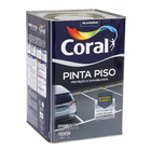 Tinta Fosca Pinta Piso Premium Interno e Externo Preto 18L Coral