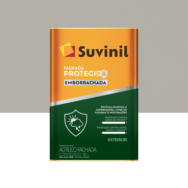 Tinta Fosco Fachada Protegida Elefante 18L Suvinil