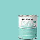 Tinta Chalked Efeito Giz Ultra Fosco Turquesa Aquamarine Lata 887mL Rust-Oleum