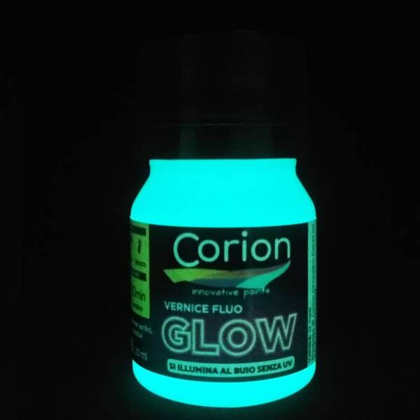 Tinta Glow Corion Led Cell 25ml Brilha Sem Luz Negra. Lumines