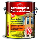 Tinta Imperemeab. Para Paredes E Muros, Recubriplast 18 Lt Co