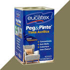 Tinta Latex Eucatex Peg Pinte Acrilico Concreto Sao Paulo 18l